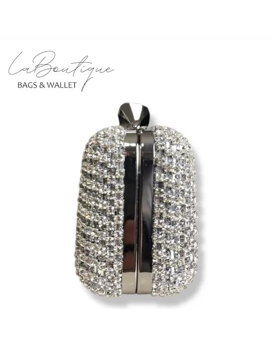 LB ABİYE ÇANTA 25-001 GÜMÜŞ