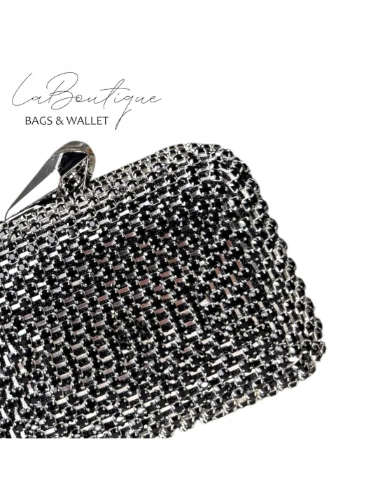 LB ABİYE ÇANTA 25-001 SİYAH