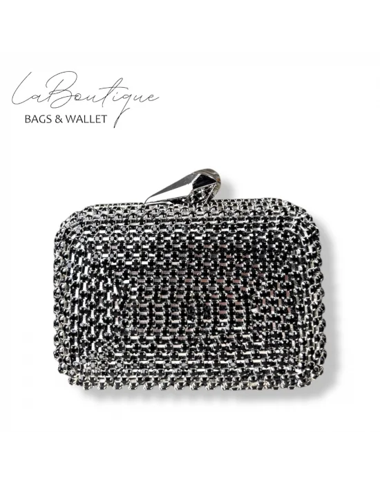 LB ABİYE ÇANTA 25-001 SİYAH