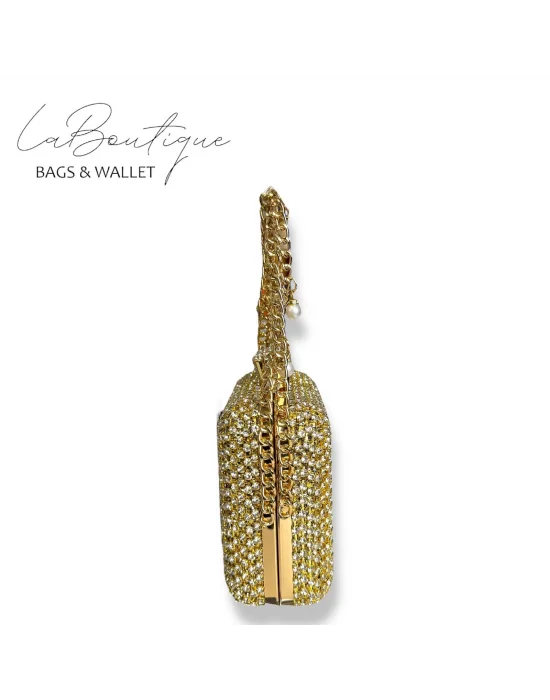 LB ABİYE ÇANTA 25-002 GOLD