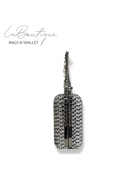 LB ABİYE ÇANTA 25-002 SİYAH