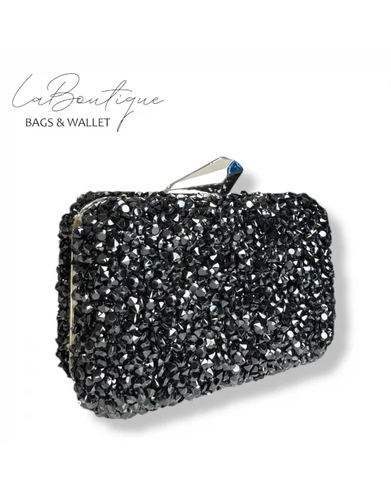 LB ABİYE ÇANTA 25-003 SİYAH