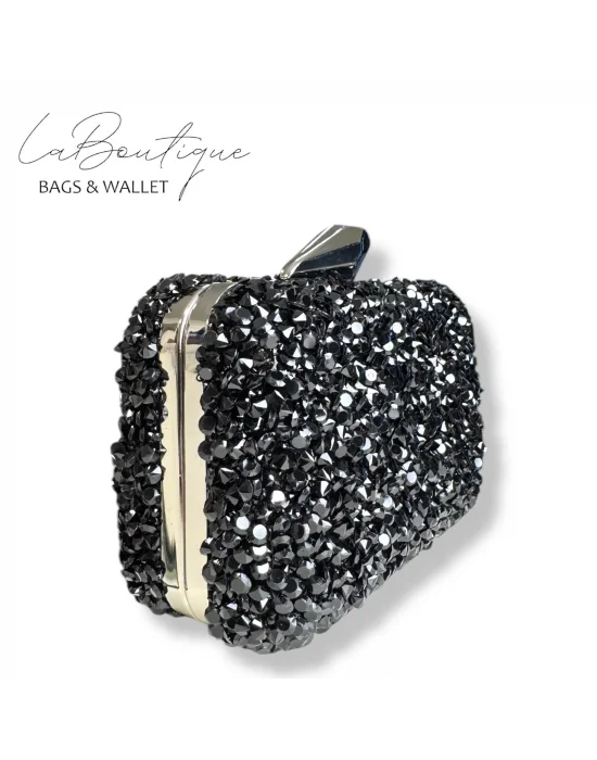 LB ABİYE ÇANTA 25-003 SİYAH