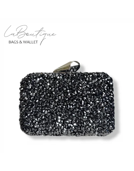 LB ABİYE ÇANTA 25-003 SİYAH