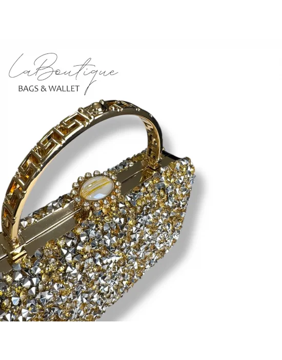 LB ABİYE ÇANTA 25-004 GOLD