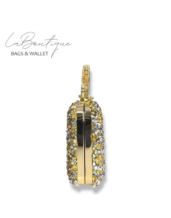 LB ABİYE ÇANTA 25-004 GOLD