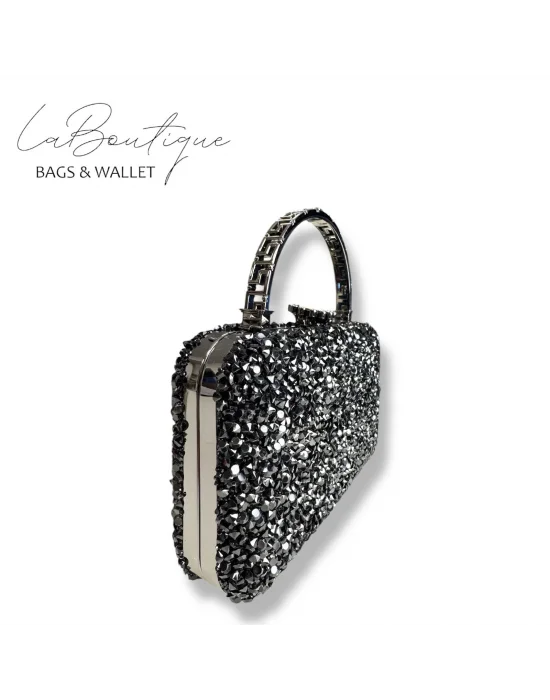 LB ABİYE ÇANTA 25-004 SİYAH