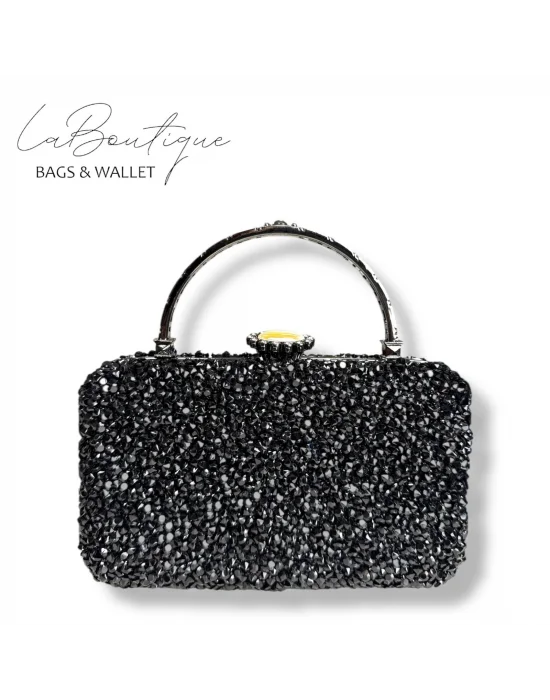 LB ABİYE ÇANTA 25-004 SİYAH