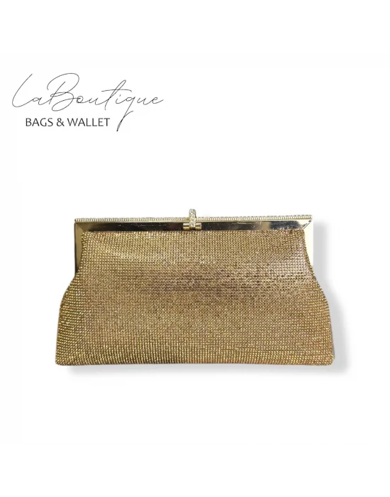 LB ABİYE ÇANTA 25-005 GOLD