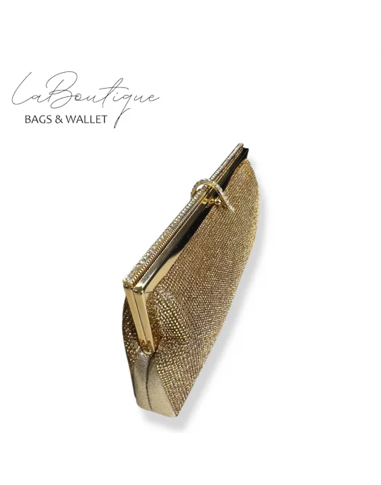 LB ABİYE ÇANTA 25-005 GOLD