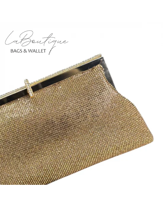 LB ABİYE ÇANTA 25-005 GOLD