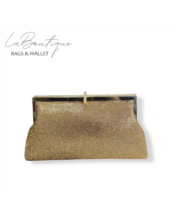 LB ABİYE ÇANTA 25-005 GOLD