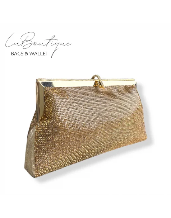 LB ABİYE ÇANTA 25-005 GOLD