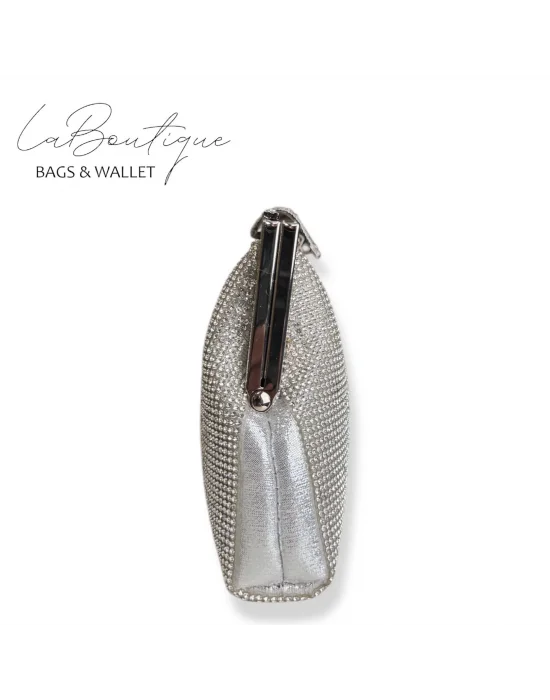 LB ABİYE ÇANTA 25-005 GÜMÜŞ