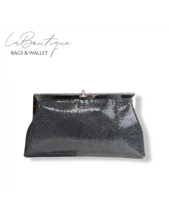 LB ABİYE ÇANTA 25-005 SİYAH