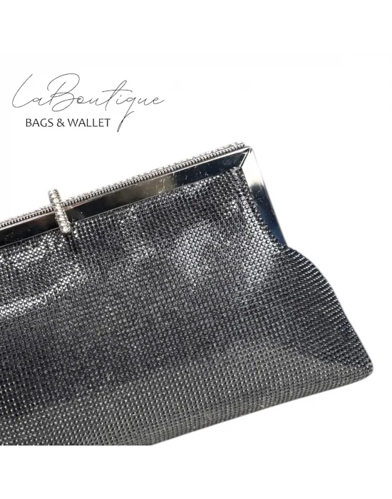 LB ABİYE ÇANTA 25-005 SİYAH