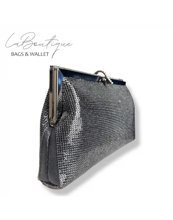 LB ABİYE ÇANTA 25-005 SİYAH