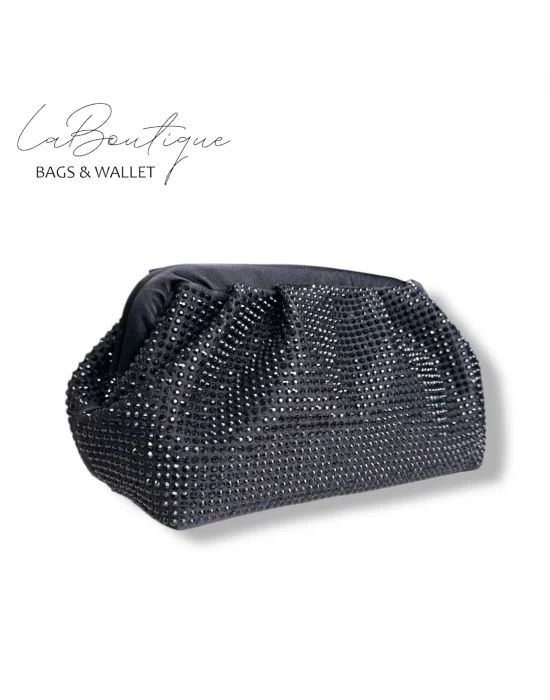 LB ABİYE ÇANTA 25-006 SİYAH