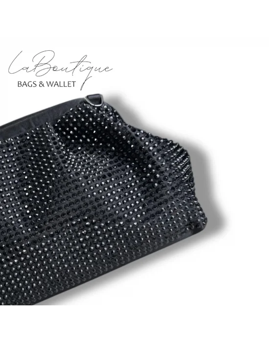 LB ABİYE ÇANTA 25-006 SİYAH