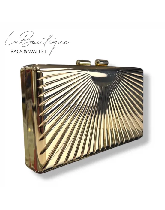 LB ABİYE ÇANTA 25-008 GOLD