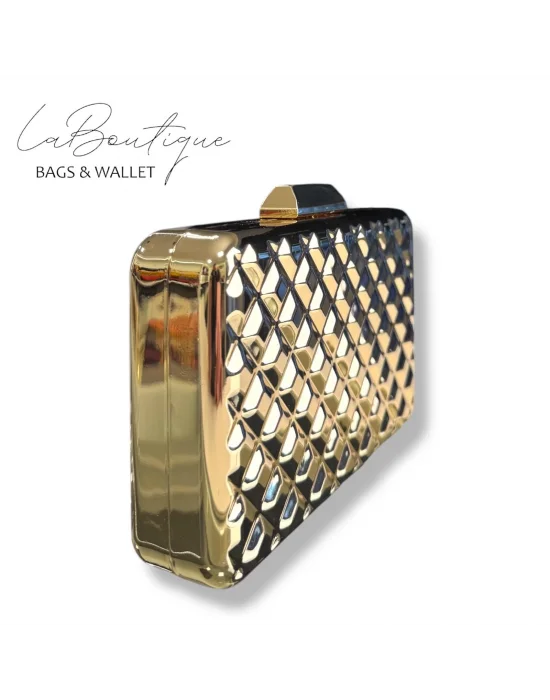 LB ABİYE ÇANTA 25-009 GOLD