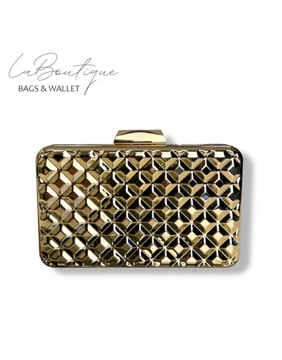 LB ABİYE ÇANTA 25-009 GOLD