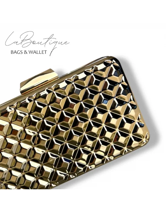 LB ABİYE ÇANTA 25-009 GOLD