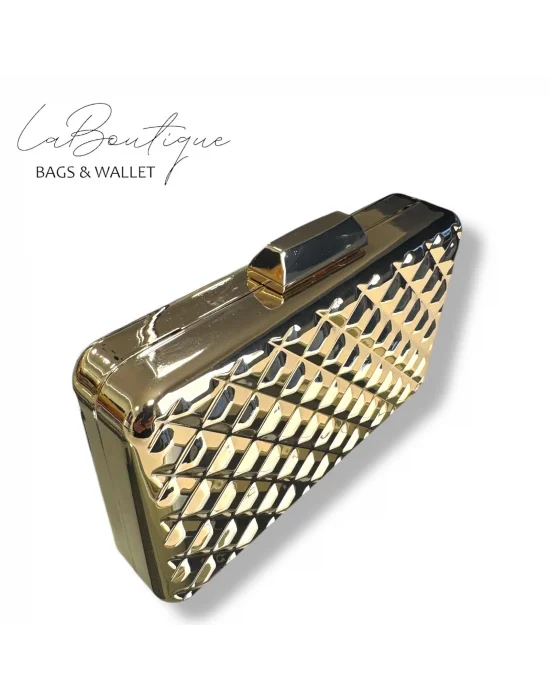 LB ABİYE ÇANTA 25-009 GOLD