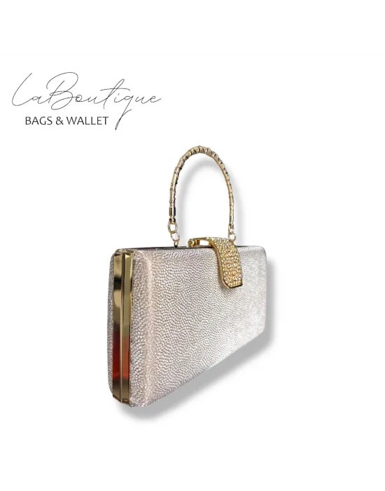 LB ABİYE ÇANTA 25-010 GOLD