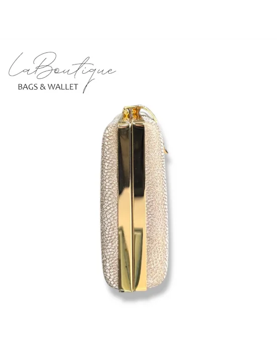 LB ABİYE ÇANTA 25-010 GOLD