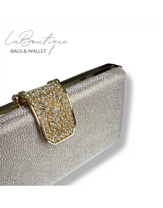 LB ABİYE ÇANTA 25-010 GOLD