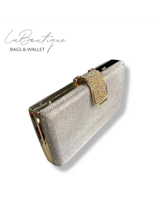 LB ABİYE ÇANTA 25-010 GOLD