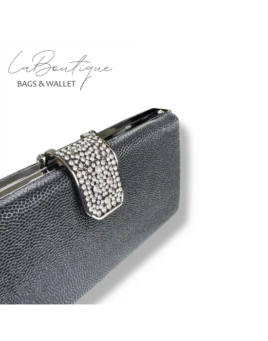 LB ABİYE ÇANTA 25-010 SİYAH