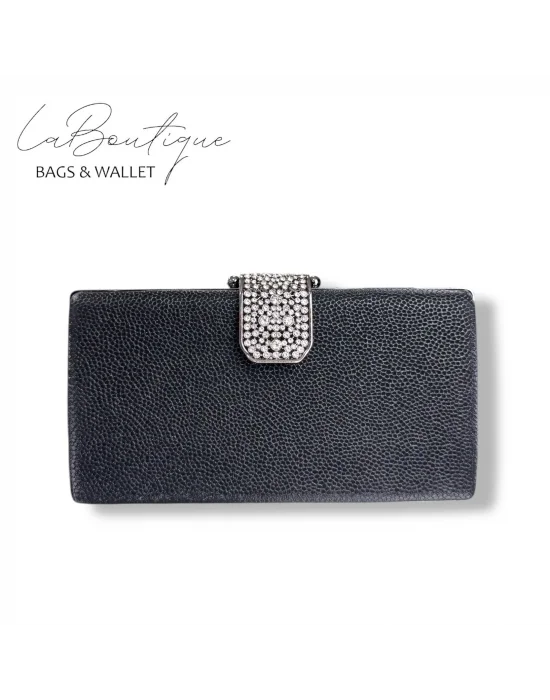 LB ABİYE ÇANTA 25-010 SİYAH