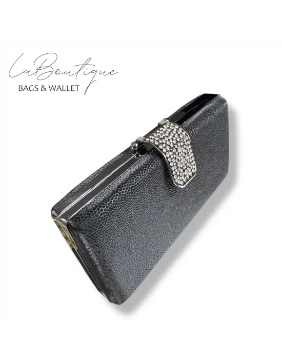 LB ABİYE ÇANTA 25-010 SİYAH