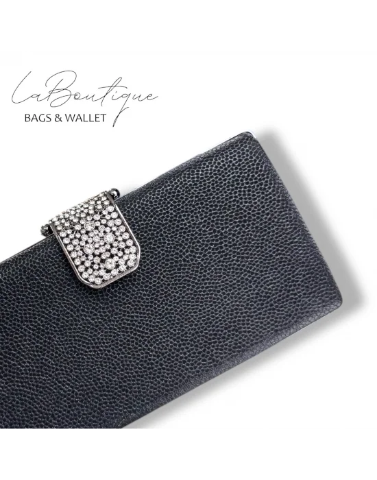 LB ABİYE ÇANTA 25-010 SİYAH