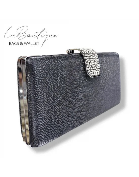 LB ABİYE ÇANTA 25-010 SİYAH