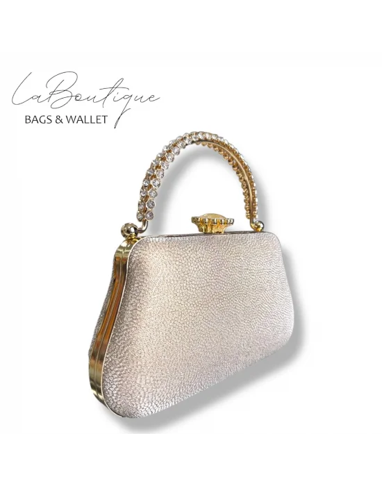 LB ABİYE ÇANTA 25-011 GOLD
