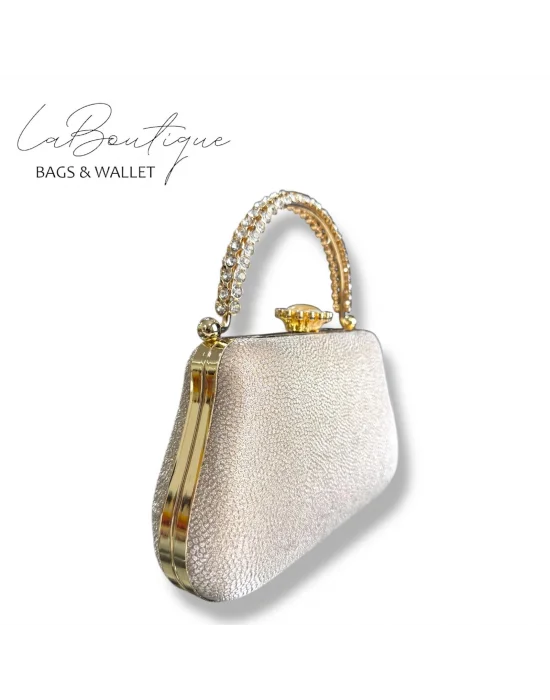 LB ABİYE ÇANTA 25-011 GOLD