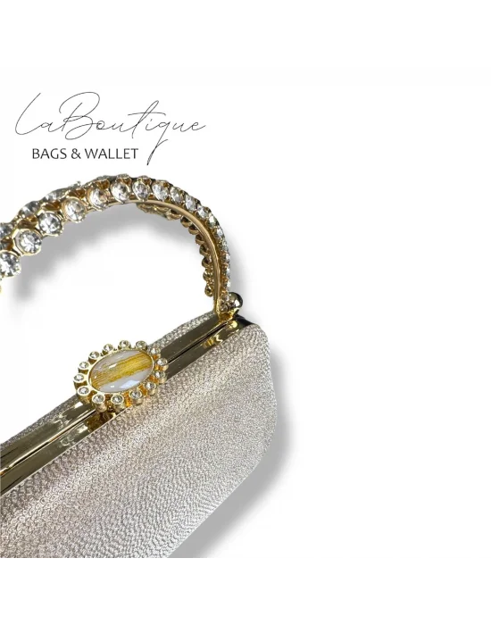 LB ABİYE ÇANTA 25-011 GOLD