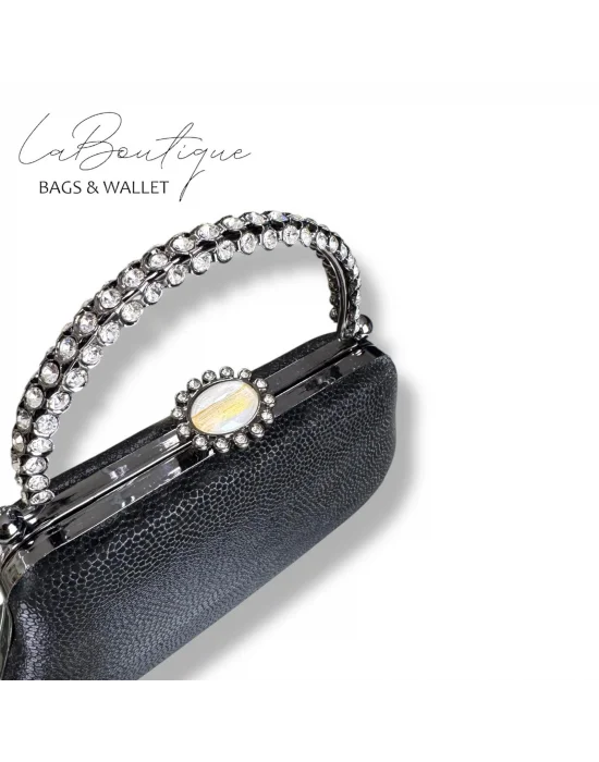 LB ABİYE ÇANTA 25-011 SİYAH