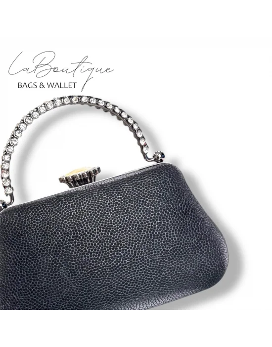 LB ABİYE ÇANTA 25-011 SİYAH