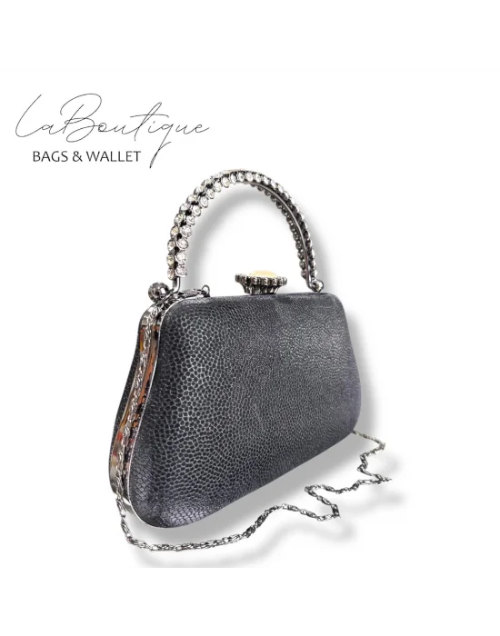 LB ABİYE ÇANTA 25-011 SİYAH