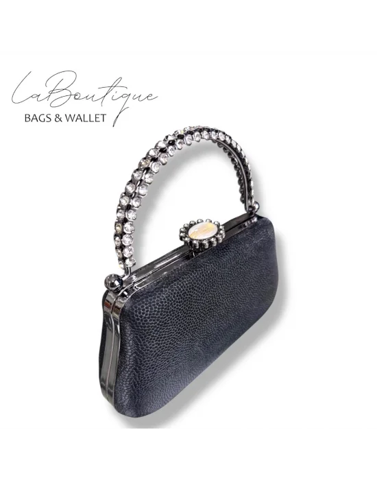 LB ABİYE ÇANTA 25-011 SİYAH