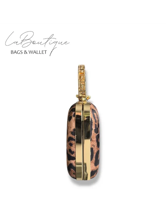 LB ABİYE ÇANTA 25-014 LEOPAR