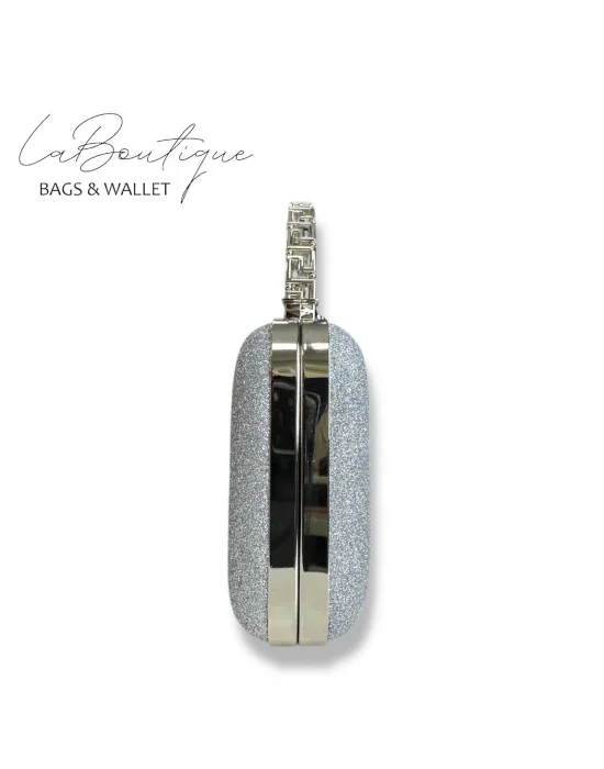 LB ABİYE ÇANTA 25-015 GÜMÜŞ