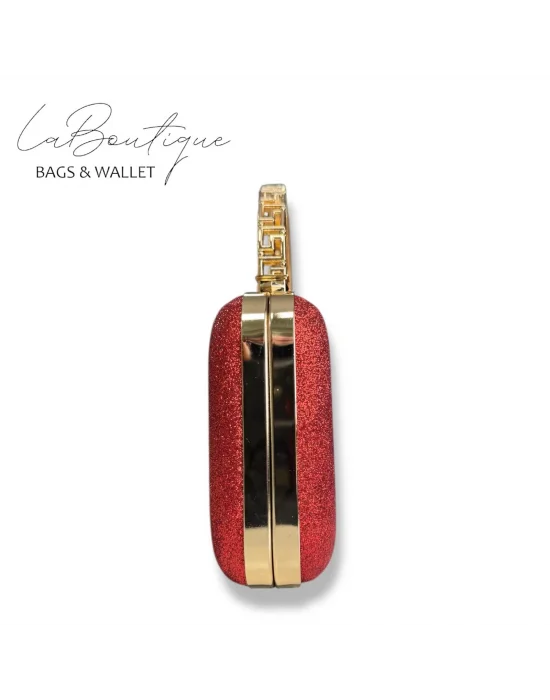 LB ABİYE ÇANTA 25-015 KIRMIZI