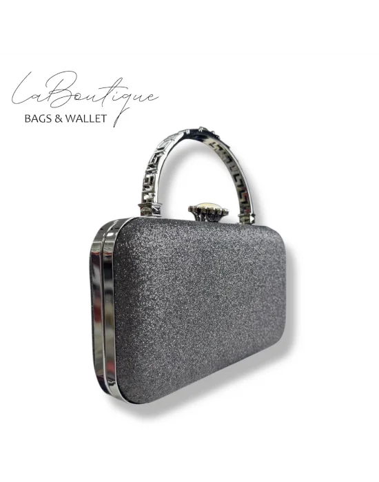 LB ABİYE ÇANTA 25-015 SİYAH