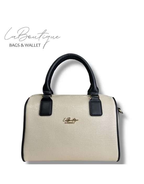 LB ÇANTA 2508 RUGAN BEJ/SİYAH