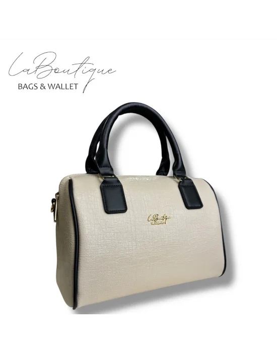 LB ÇANTA 2508 RUGAN BEJ/SİYAH
